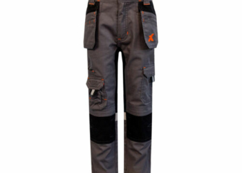 Xpert Pro Junior Stretch Work Trouser Grey/Black